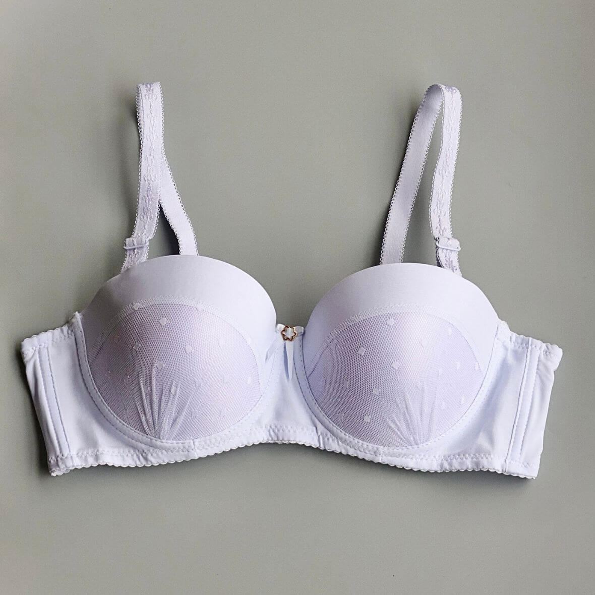 Fancy Lace Padded Pushup Bra