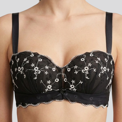 Spring Floral Pushup Bra