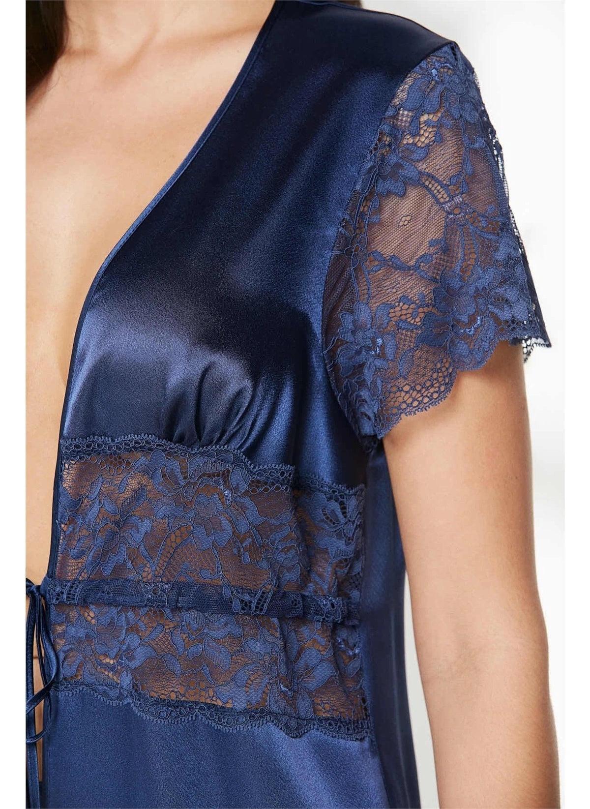 Velour Reverie Silk Nighty