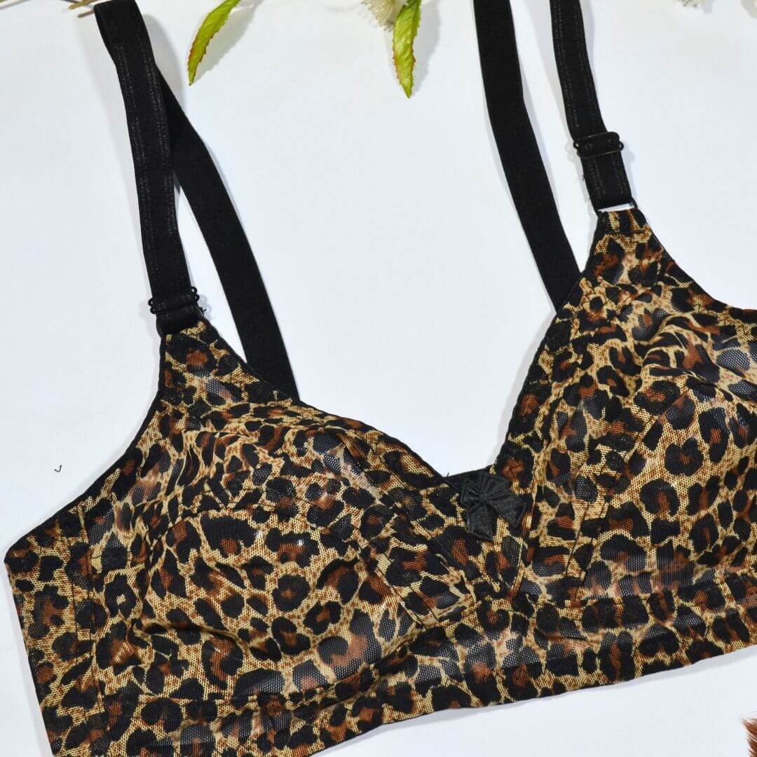 Brown Full net Non padded Bra high quality