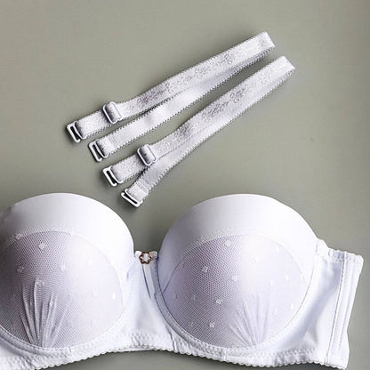 Fancy Lace Padded Pushup Bra