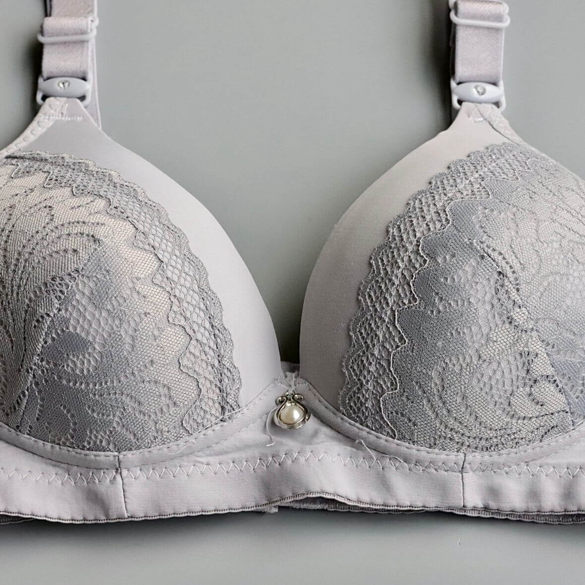 Fancy Lace Comfortable Pushup Bra