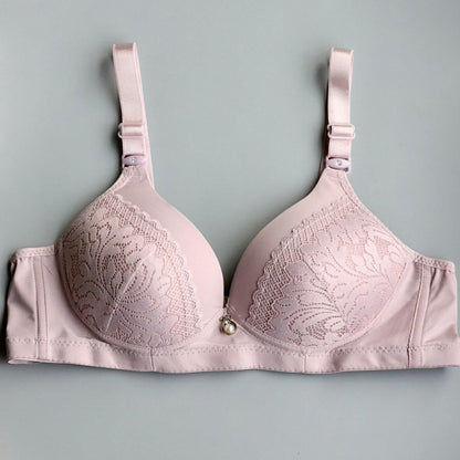 Fancy Lace Comfortable Pushup Bra