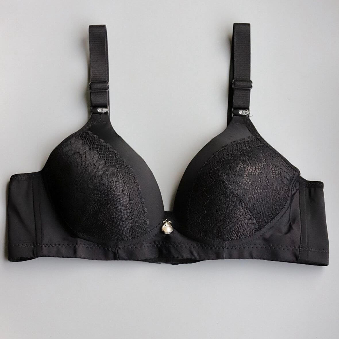 Fancy Lace Comfortable Pushup Bra