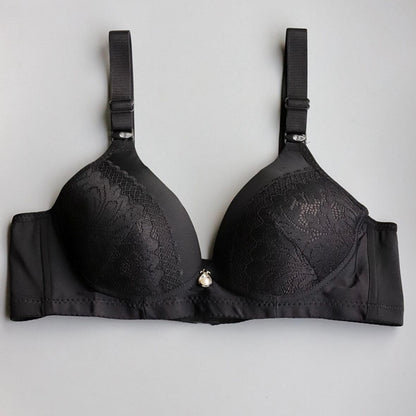 Fancy Lace Comfortable Pushup Bra