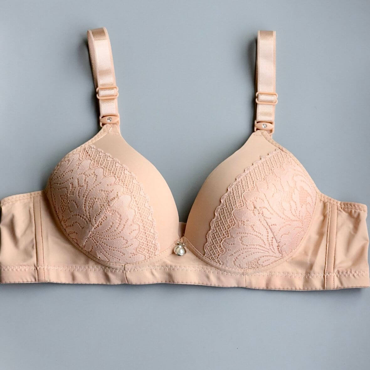 Fancy Lace Comfortable Pushup Bra