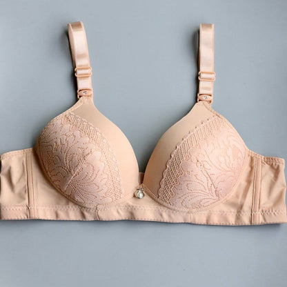 Fancy Lace Comfortable Pushup Bra
