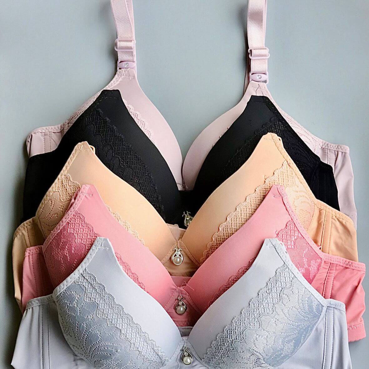 Fancy Lace Comfortable Pushup Bra