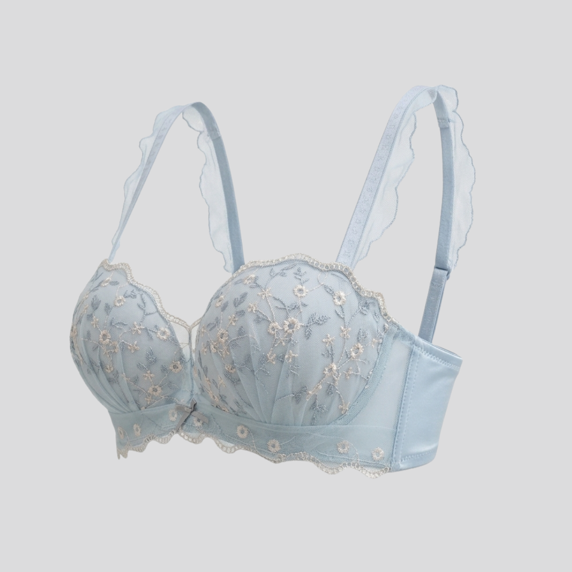 Spring Floral Pushup Bra