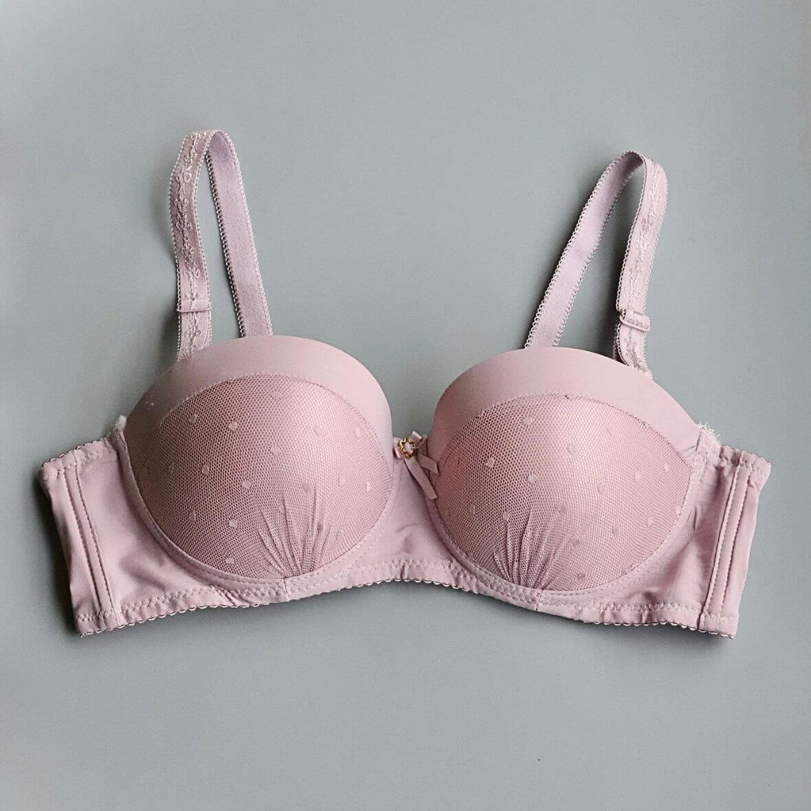 Fancy Lace Padded Pushup Bra
