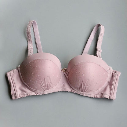 Fancy Lace Padded Pushup Bra