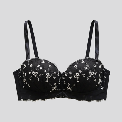 Spring Floral Pushup Bra