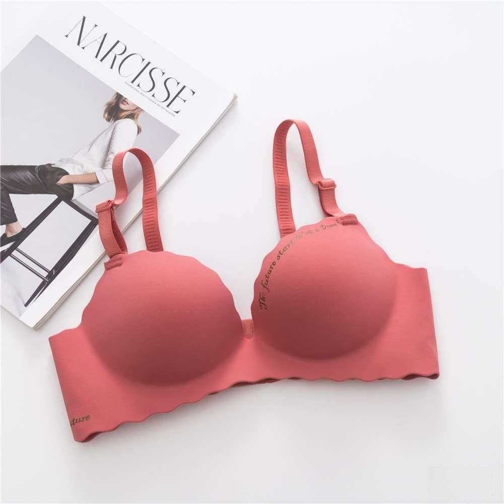 B Cup Printed Push Up Bra