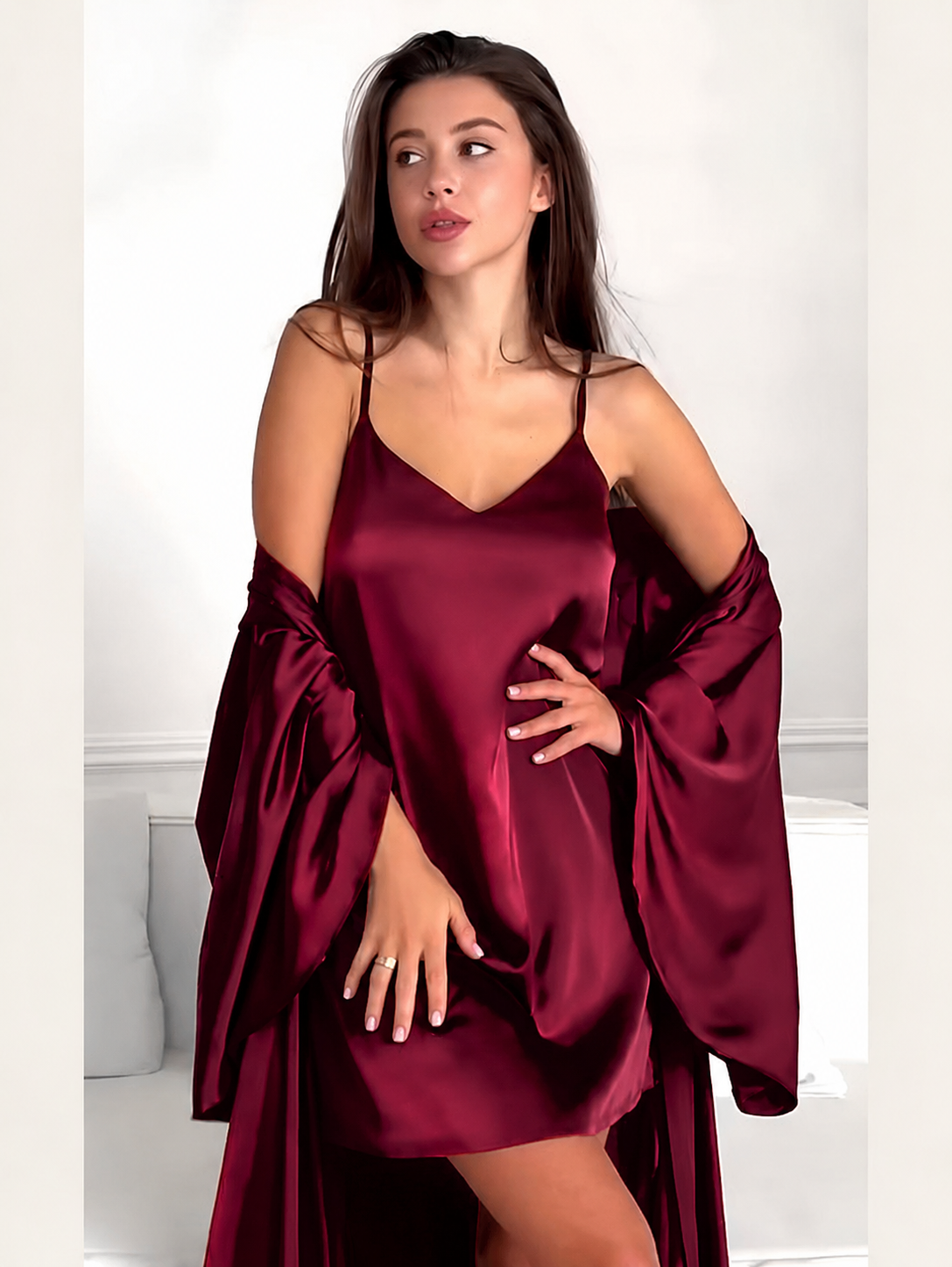 Obsidian Veil – Silk Serenity 2pc Set