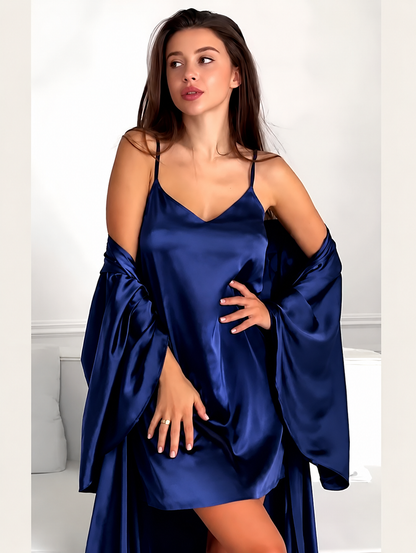 Obsidian Veil – Silk Serenity 2pc Set
