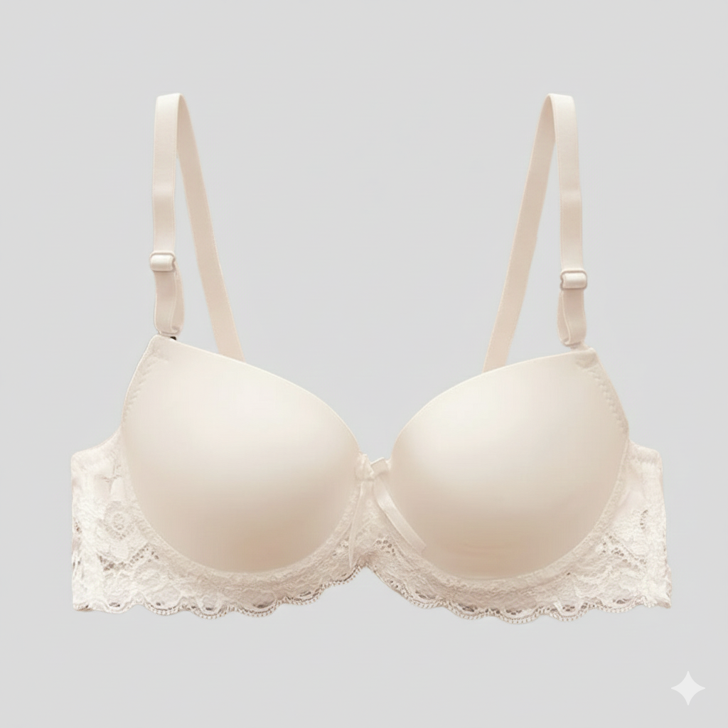 Lace underwire bra