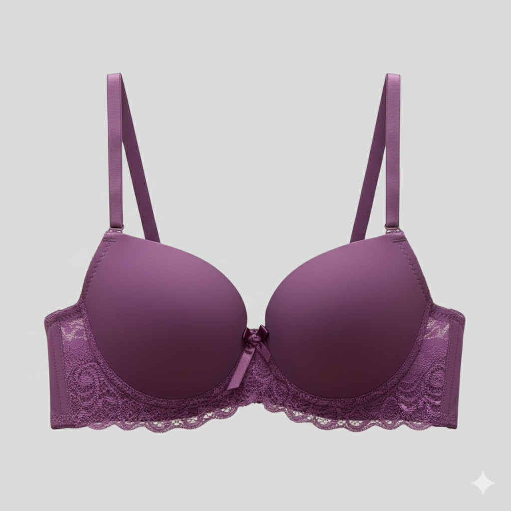 Lace underwire bra