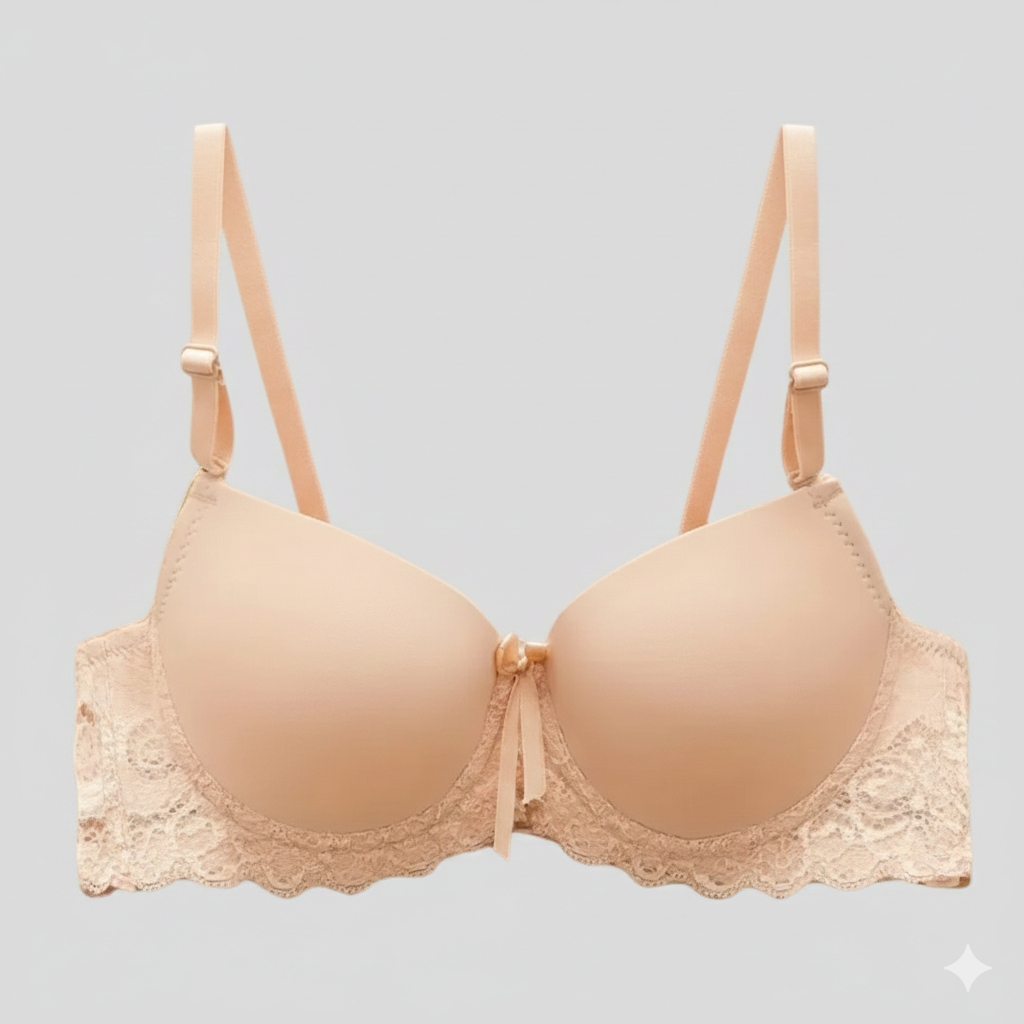 Lace underwire bra