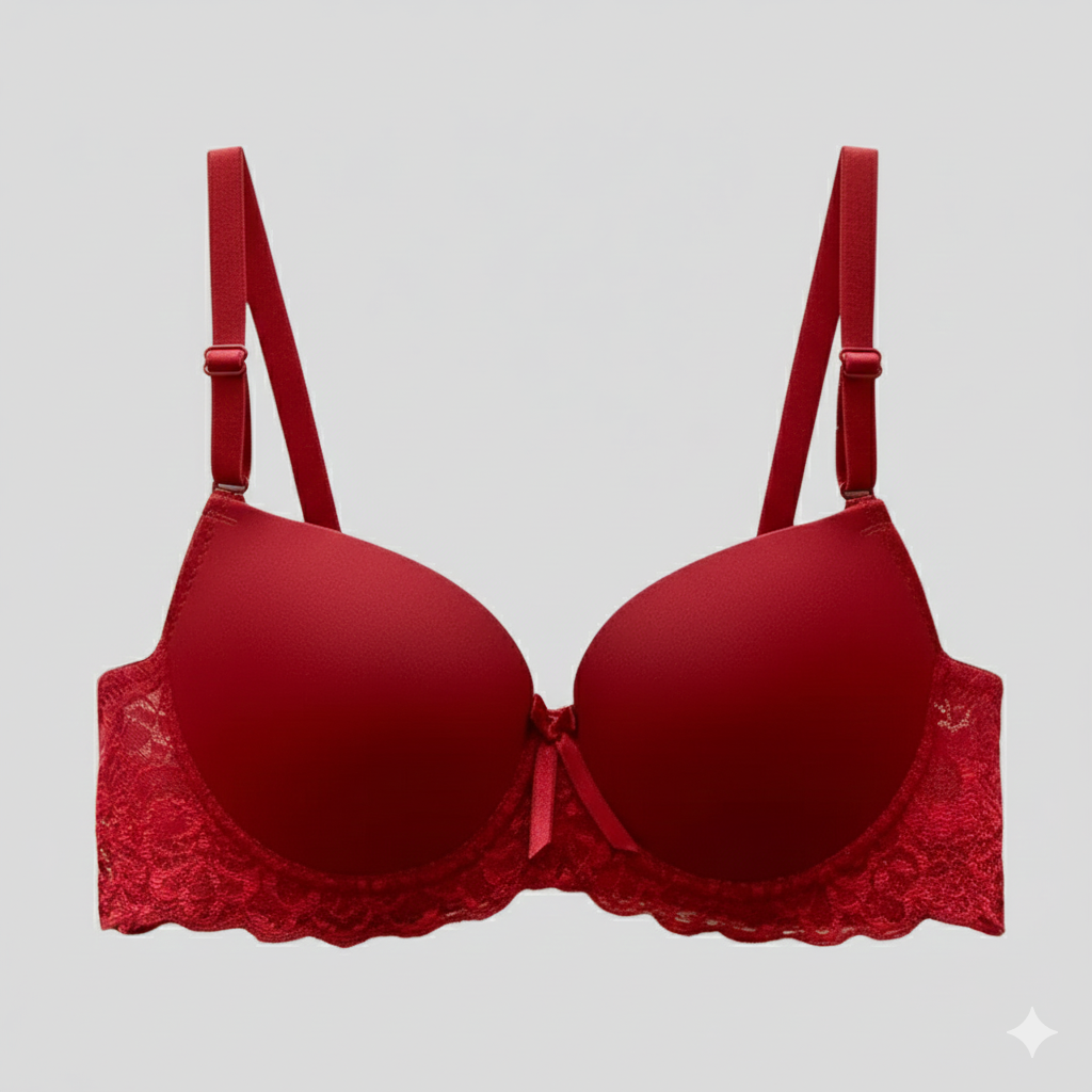 Lace underwire bra