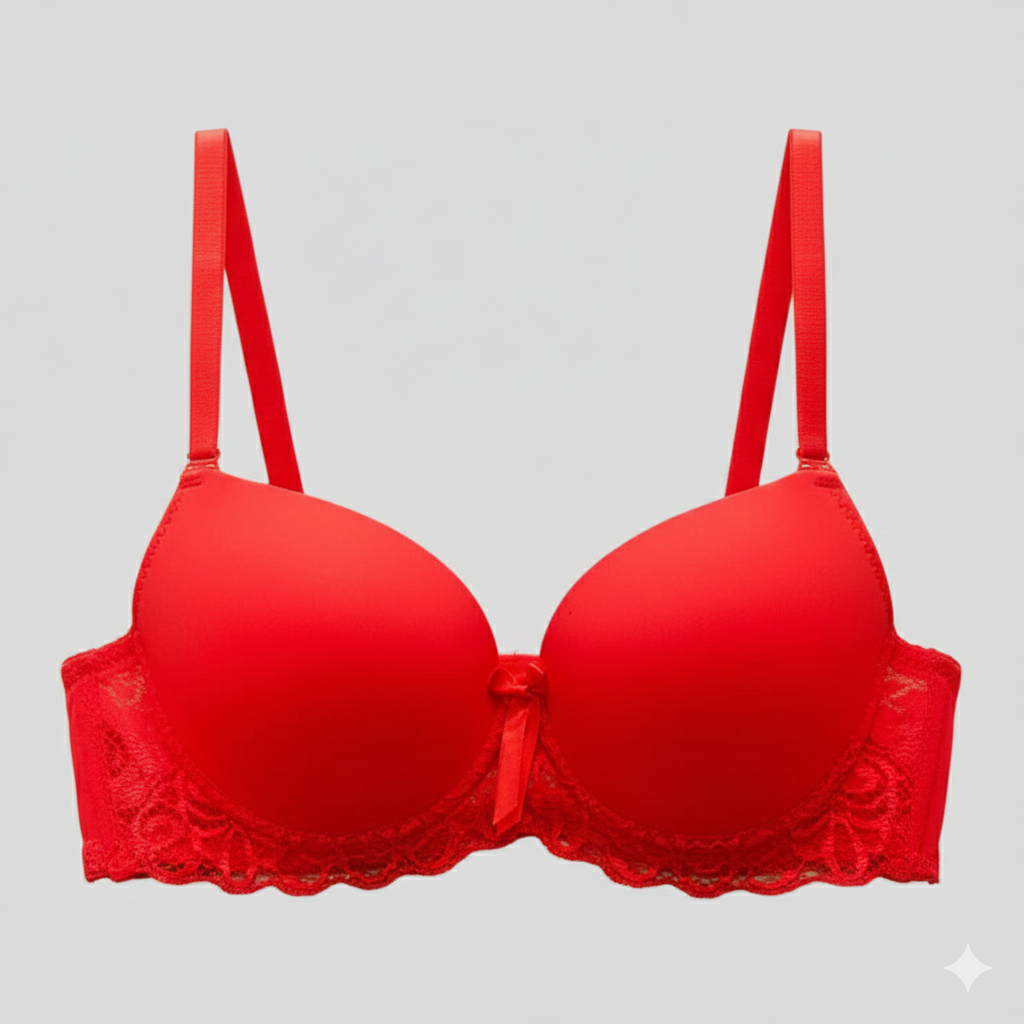 Lace underwire bra
