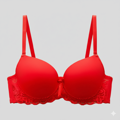 Lace underwire bra