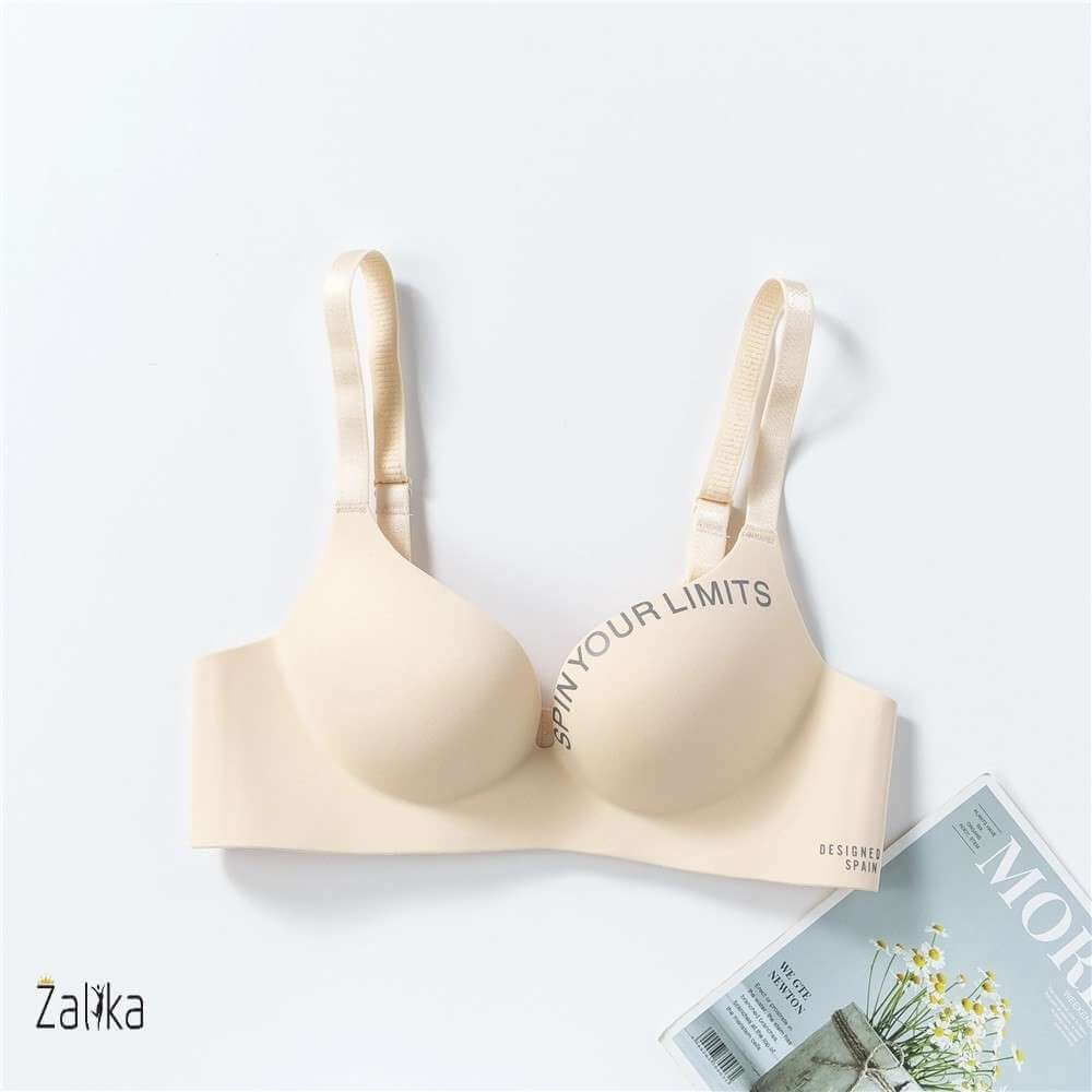 Solid color Seamless Wire Free Bra