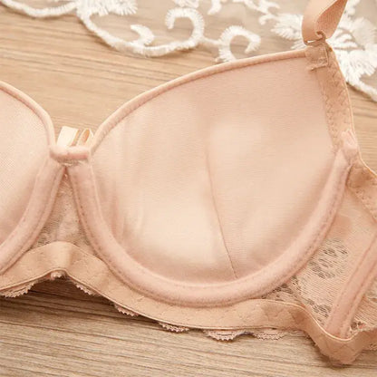 Lace underwire bra
