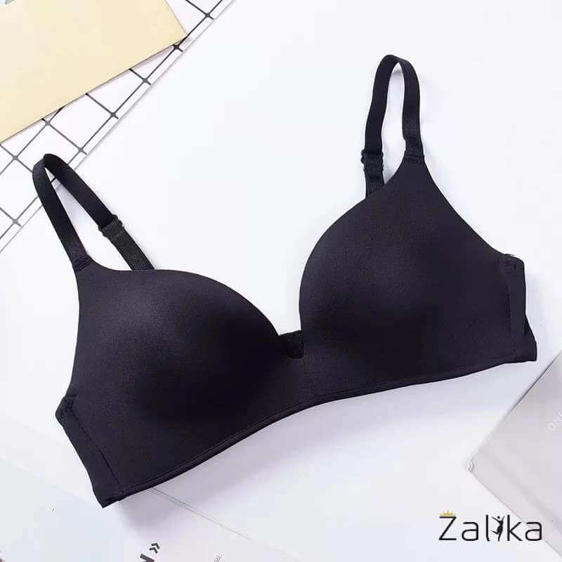 Solid Color Wire Free T-shirt bra