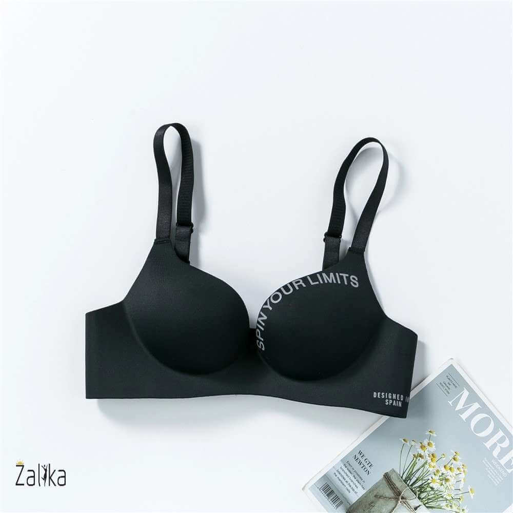Solid color Seamless Wire Free Bra