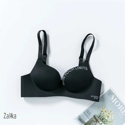 Solid color Seamless Wire Free Bra