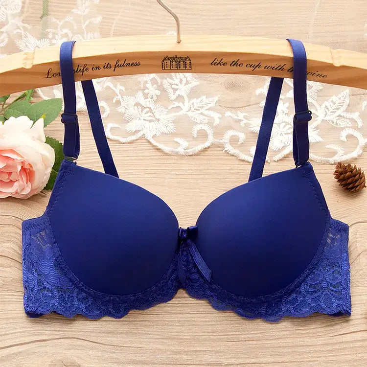 Lace underwire bra