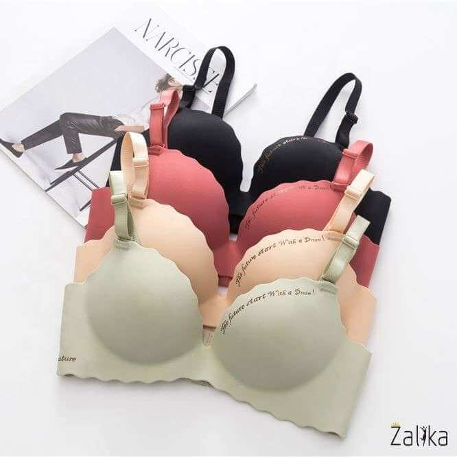 B Cup Printed Push Up Bra