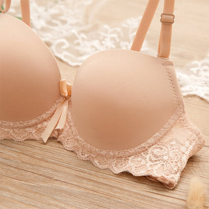 Lace underwire bra
