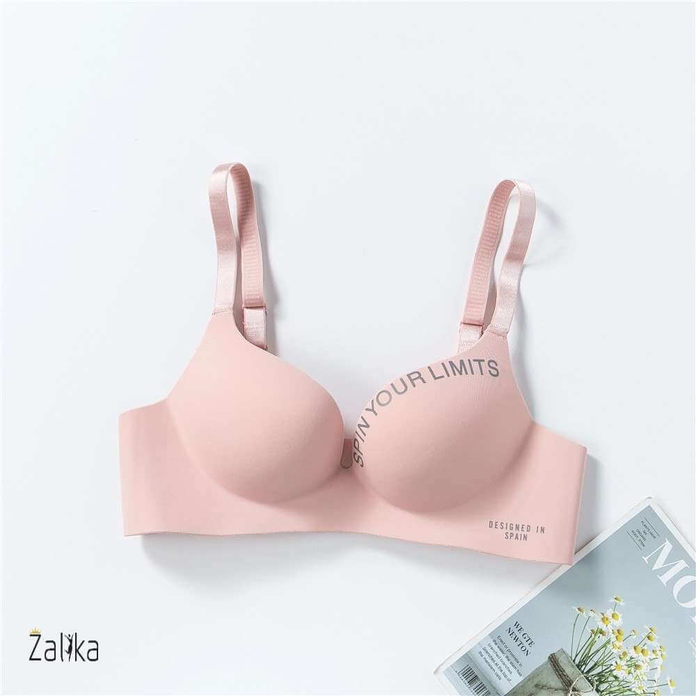 Solid color Seamless Wire Free Bra
