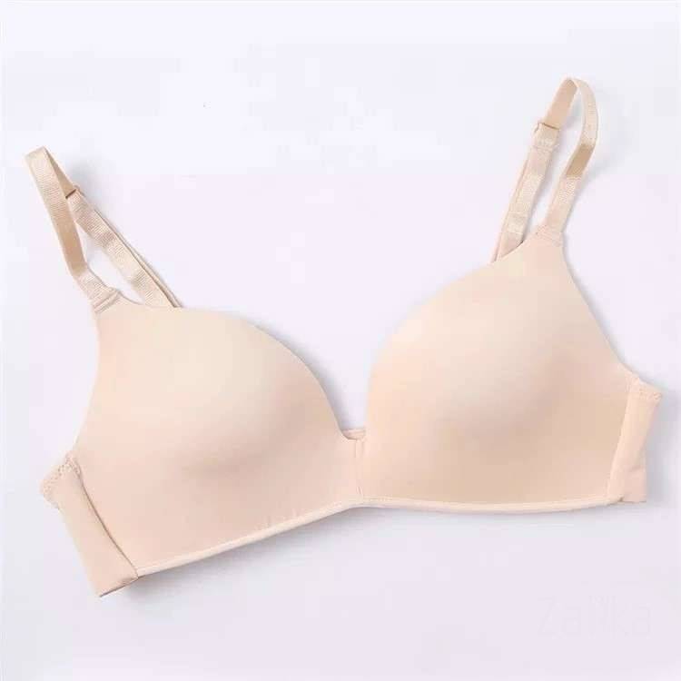 Solid Color Wire Free T-shirt bra