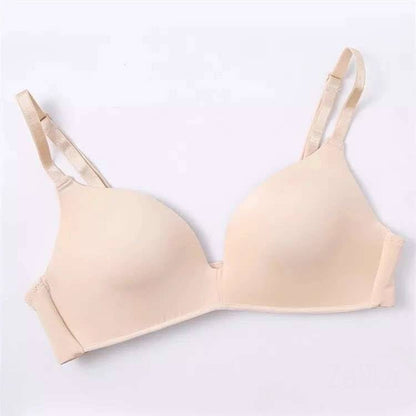 Solid Color Wire Free T-shirt bra
