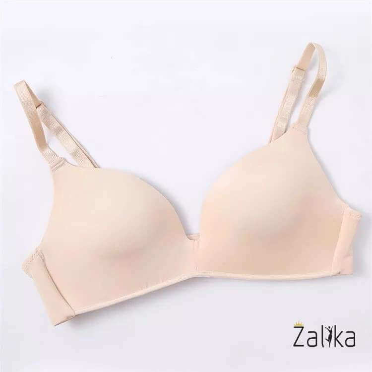 Solid Color Wire Free T-shirt bra