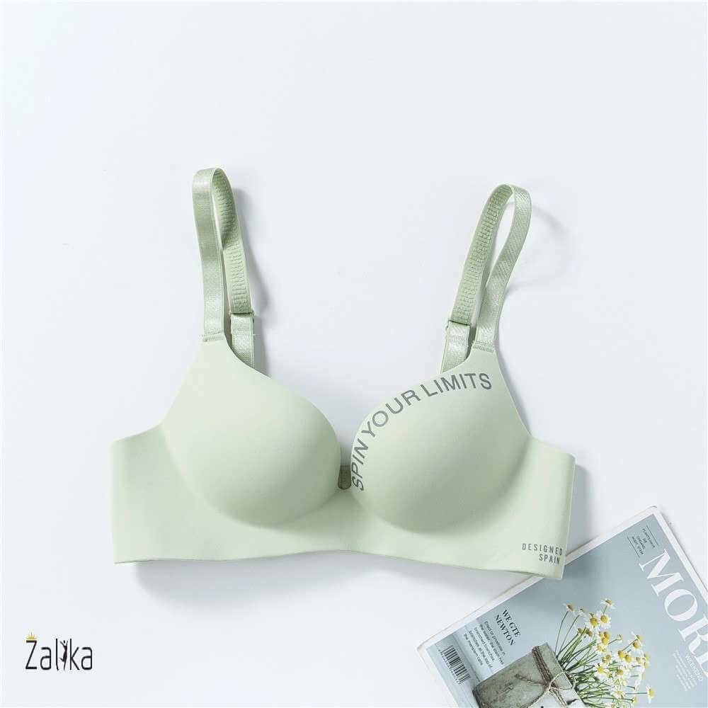 Solid color Seamless Wire Free Bra