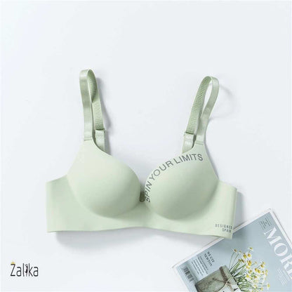 Solid color Seamless Wire Free Bra