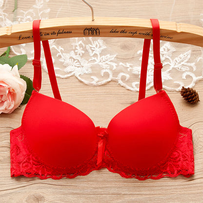 Lace underwire bra