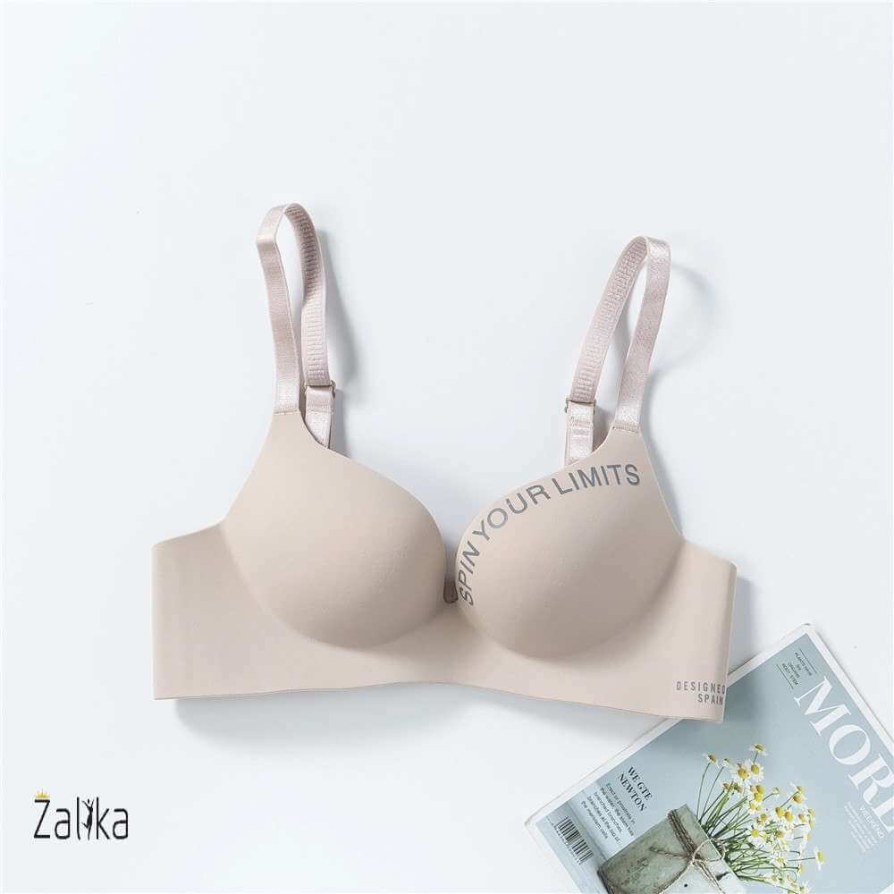 Solid color Seamless Wire Free Bra
