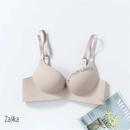 Solid color Seamless Wire Free Bra