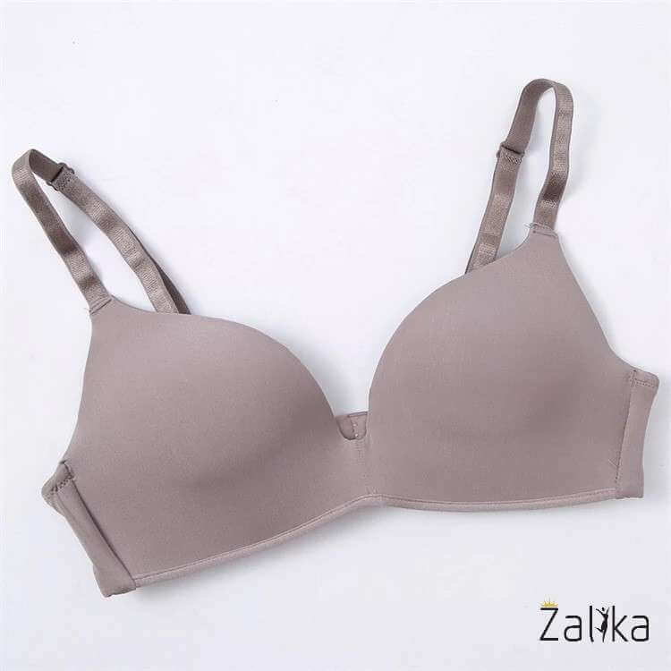 Solid Color Wire Free T-shirt bra