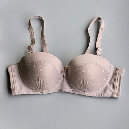 Fancy Lace Padded Pushup Bra