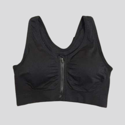 Zipper Sports Bra
