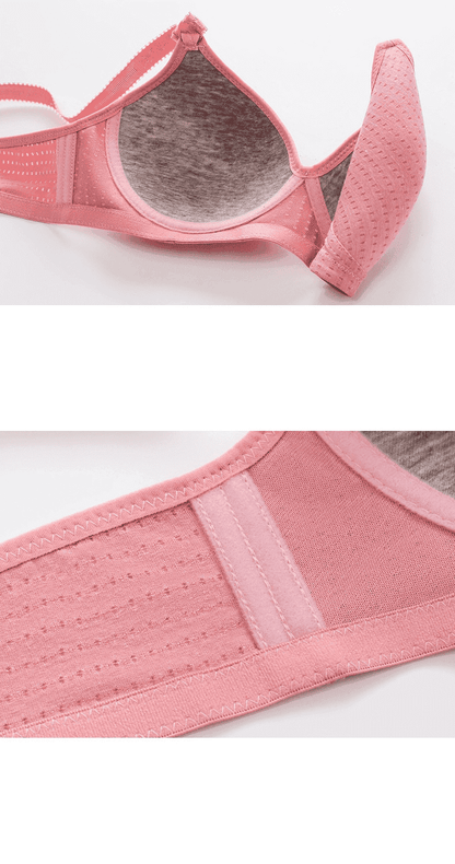 Seamless Solid Color Comfortable Bra