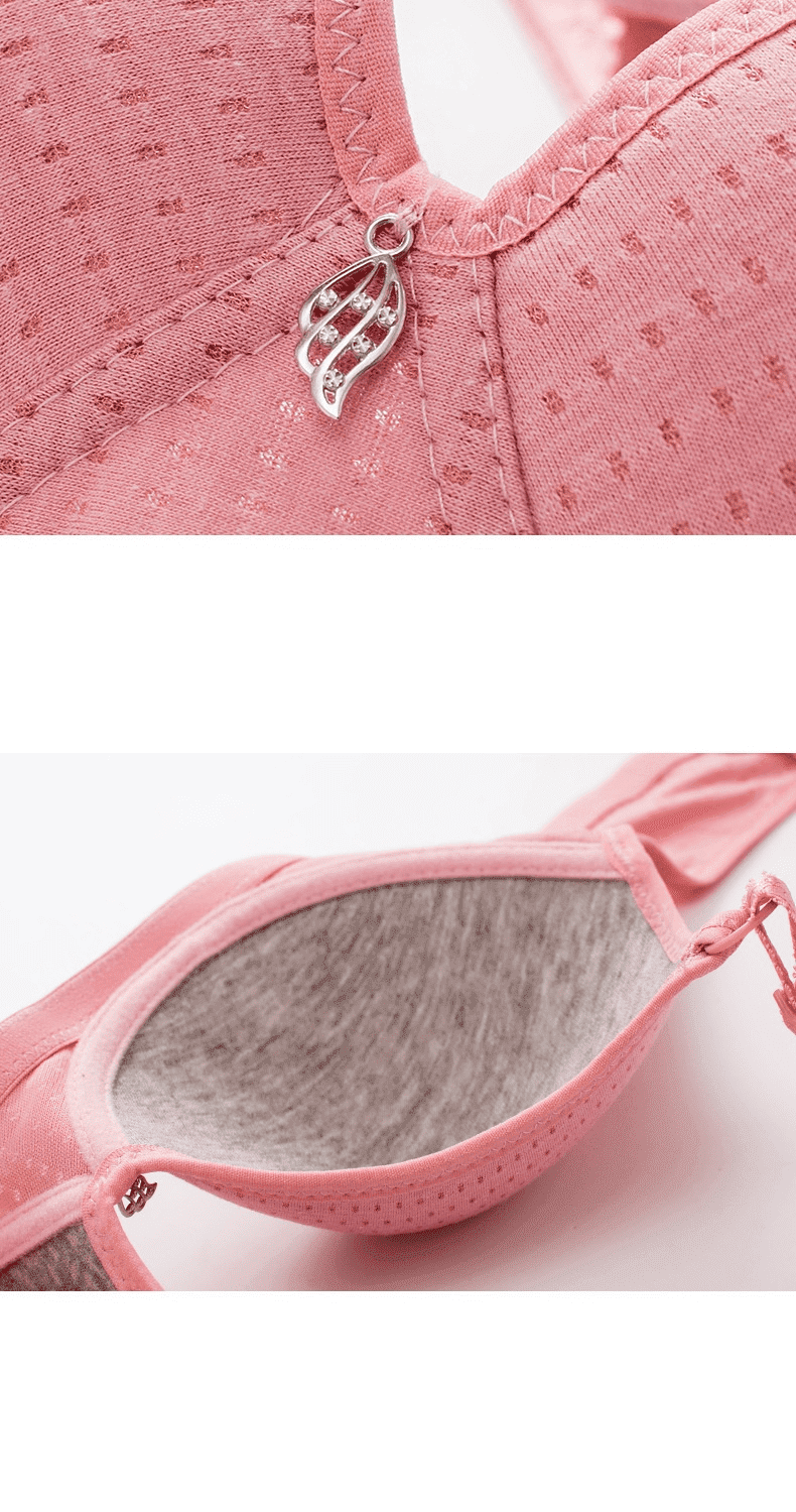 Seamless Solid Color Comfortable Bra