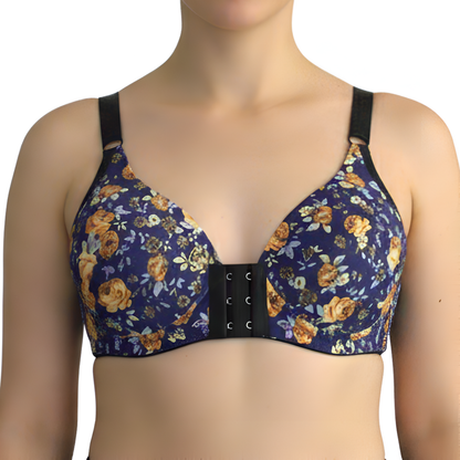 Floral Push up Bra