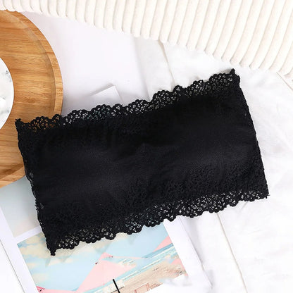 Strapless Fancy Padded Tube Bra
