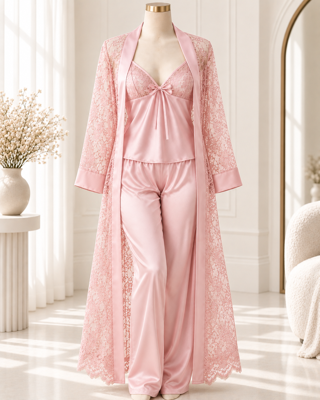 Lovey 4pc Nightwear Set